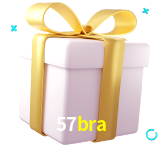 Receba seus bônus de boas-vindas no 57bra